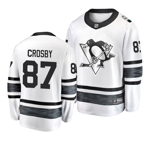 Penguins Sidney Crosby Trikot Weiß 2019 NHL All-Star